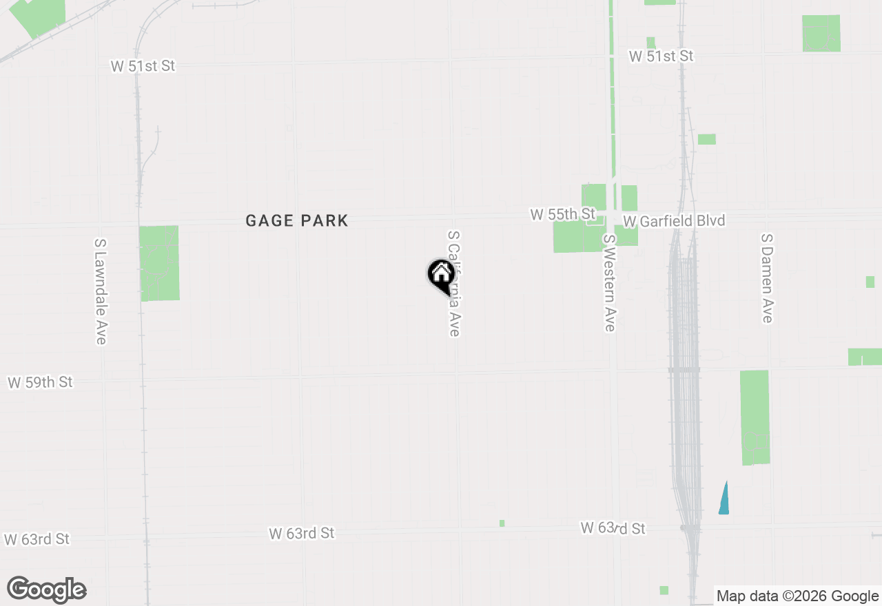 Map of 5709 S Mozart Street, Chicago, IL 60629