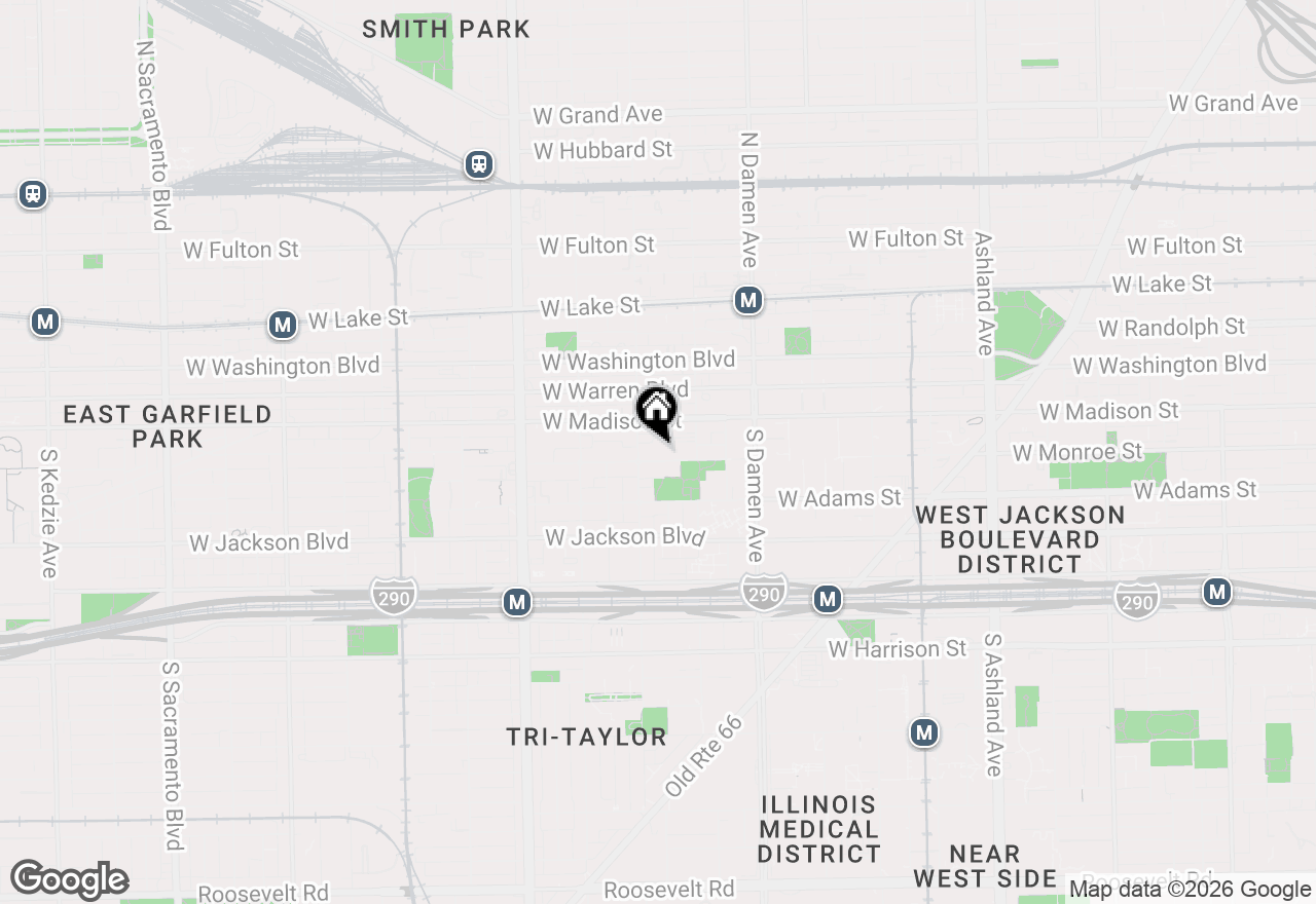 Map of 2140 W Monroe Street #1, Chicago, IL 60612