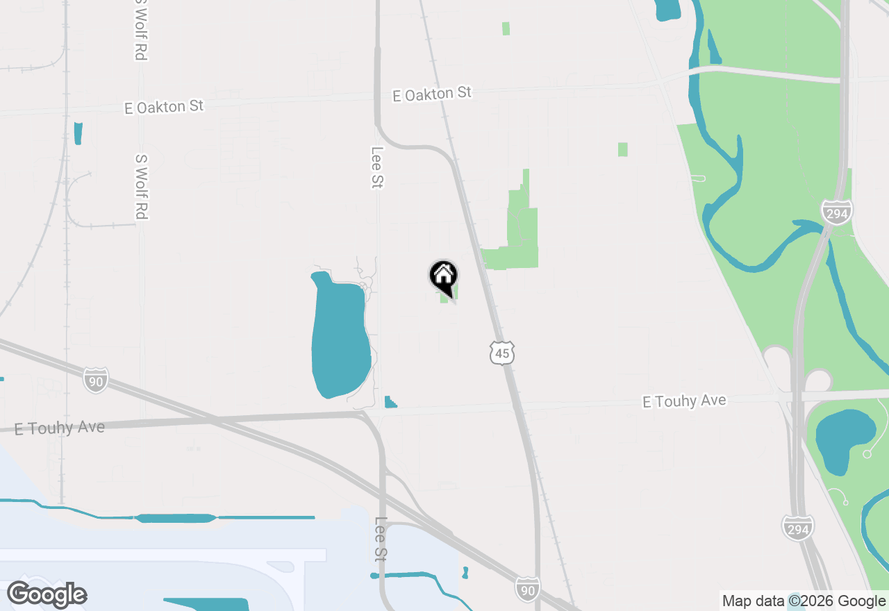 Map of 2129 Ash Street #G, Des Plaines, IL 60018