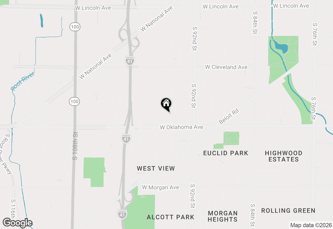Map of 3010 S 96th St, West Allis, WI 53227