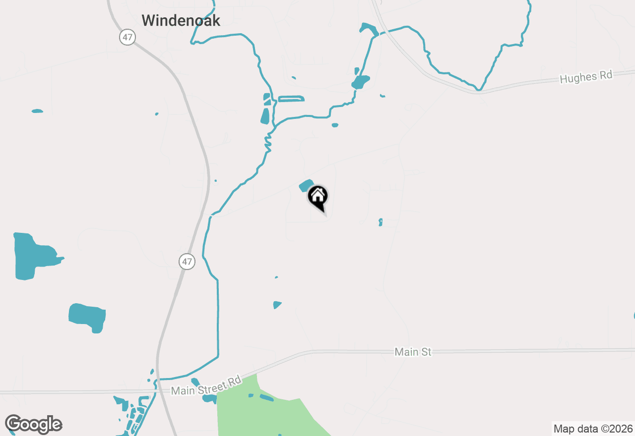 Map of 0S955 Thorndon Ridge Drive, Elburn, IL 60119