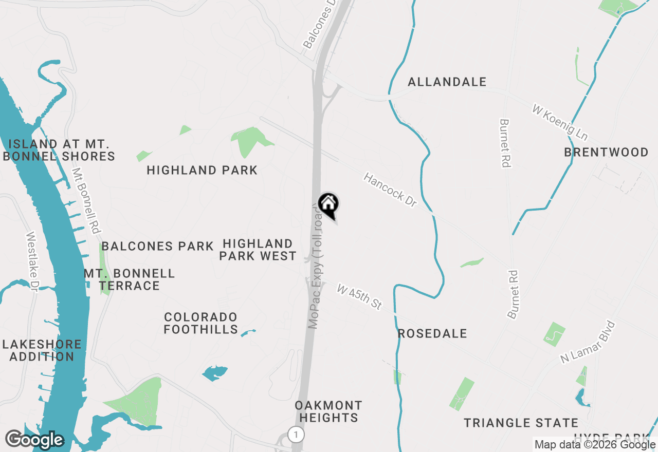 Map of 3005 Village Dr, Austin, TX 78731