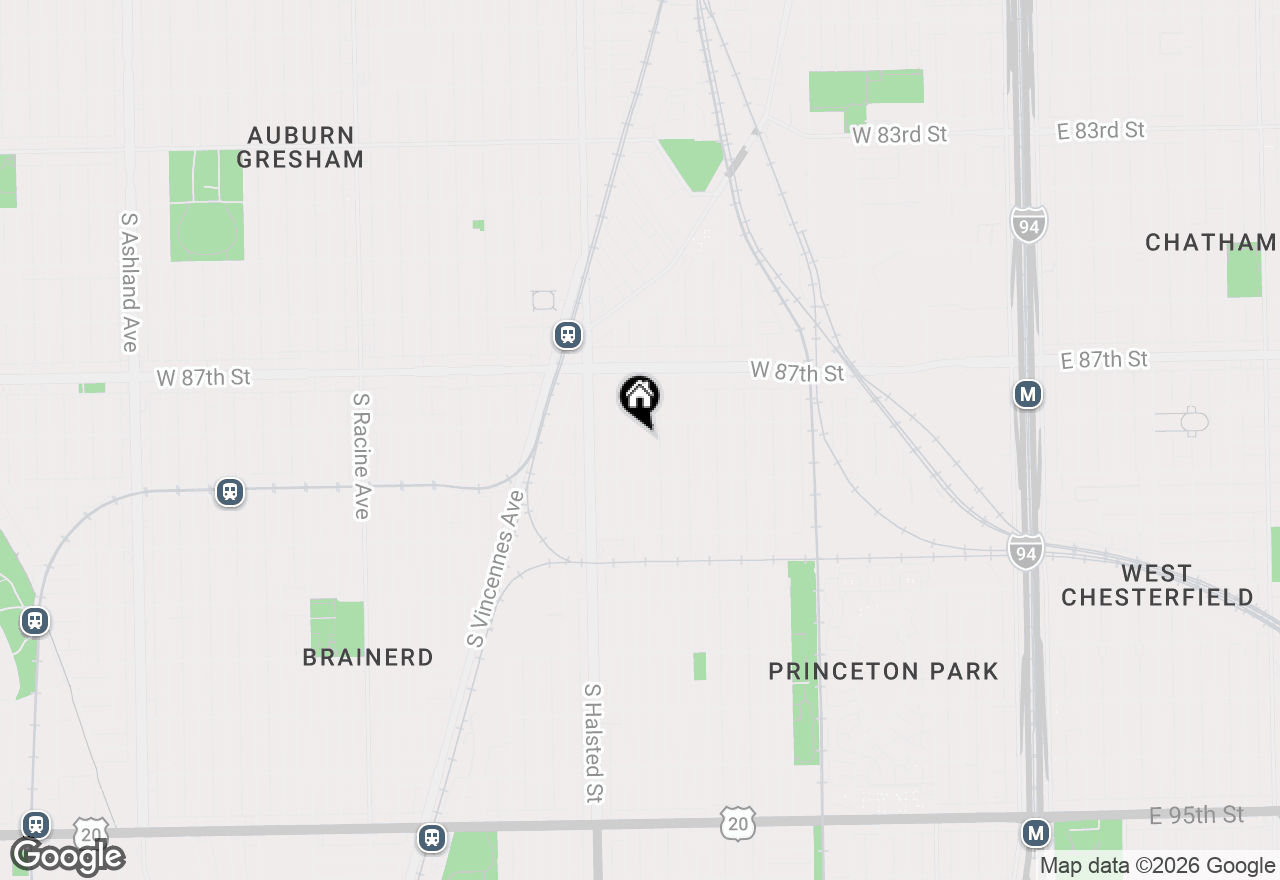 Map of 8816 S Union Avenue, Chicago, IL 60620