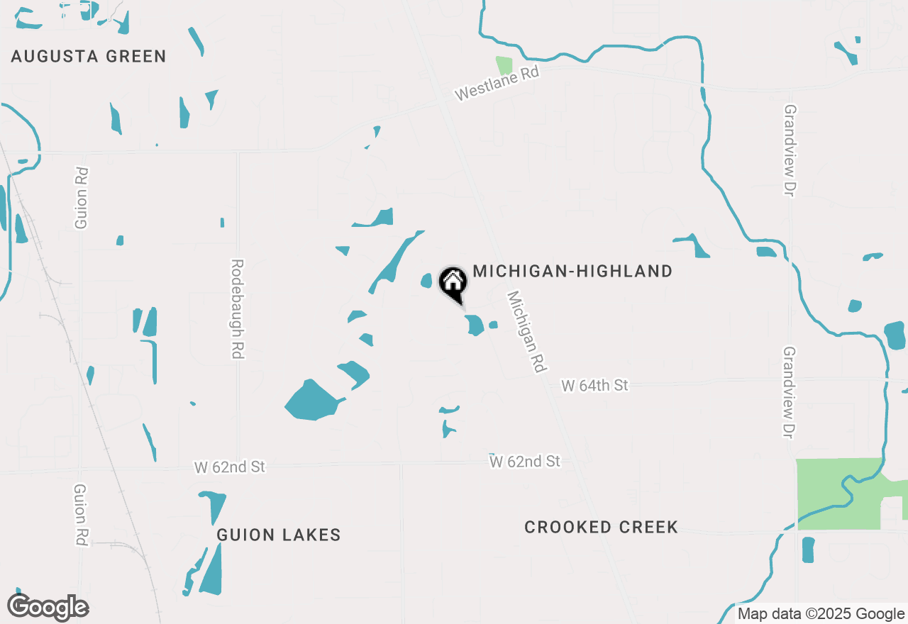 Map of 6485 Hazelhatch Drive, Indianapolis, IN 46268