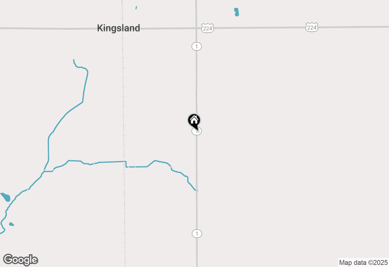 Map of 5242 N State Road 1 Road, Ossian, IN 46777