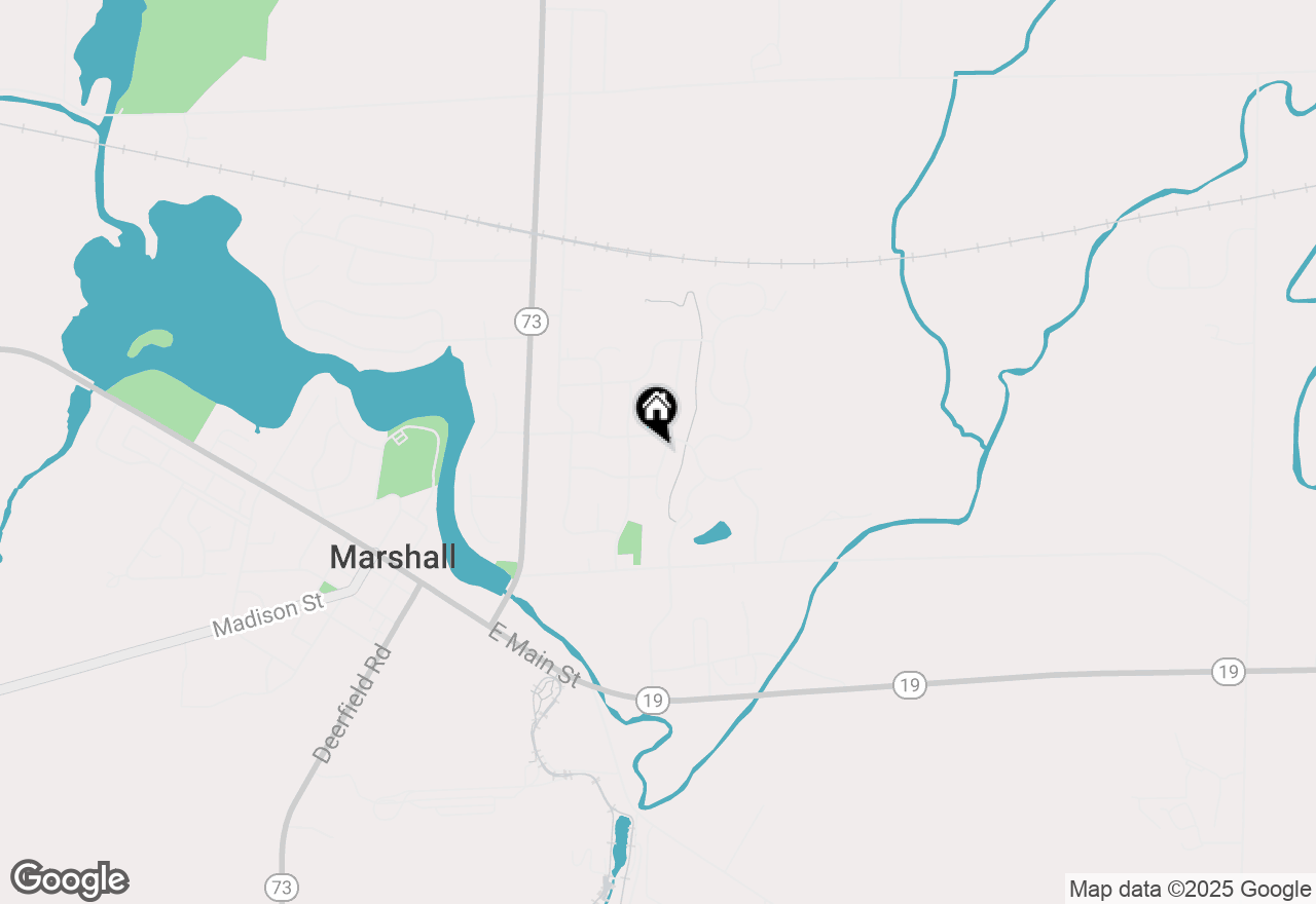 Map of 419 Bentwood Dr, Marshall, WI 53559