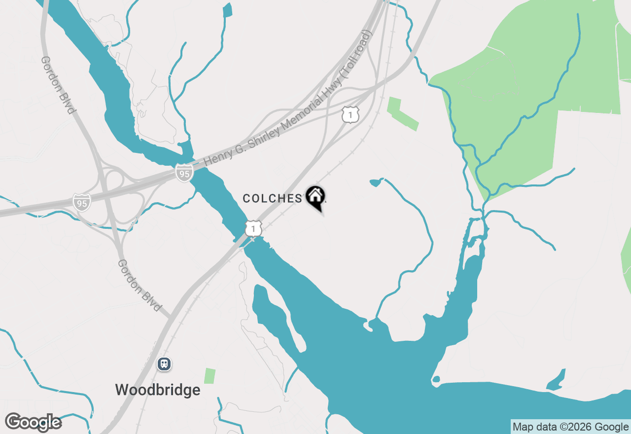 Map of 10700 Old Colchester Road, Lorton, VA 22079