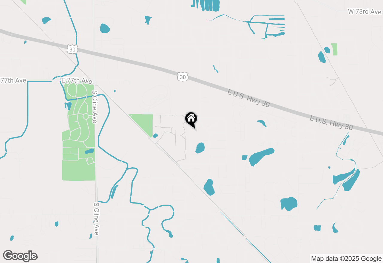 Map of 2701 Autumn Drive, Crown Point, IN 46307