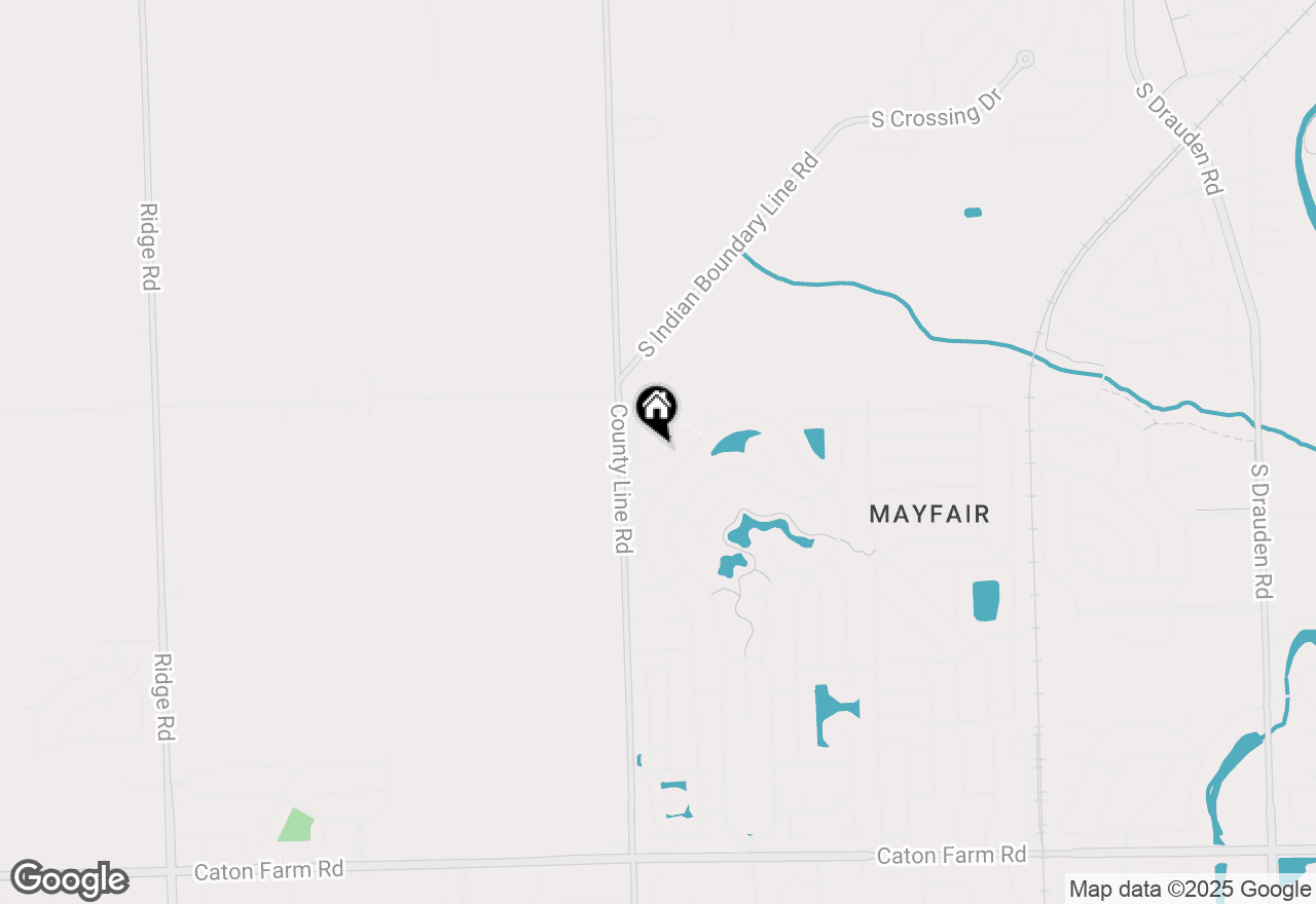 Map of 7030 Creekside Drive #7030, Plainfield, IL 60586