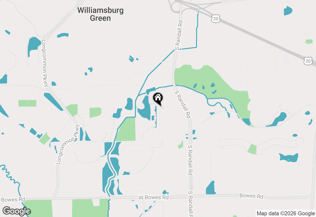 Map of 572 Tuscan View, Elgin, IL 60124