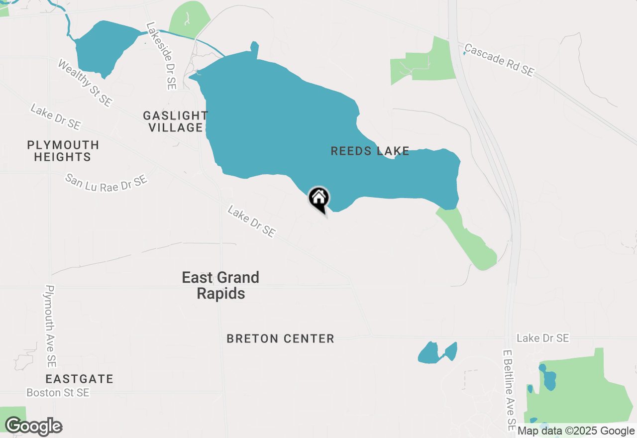 Map of 2727 Darby Avenue Se, East Grand Rapids, MI 49506