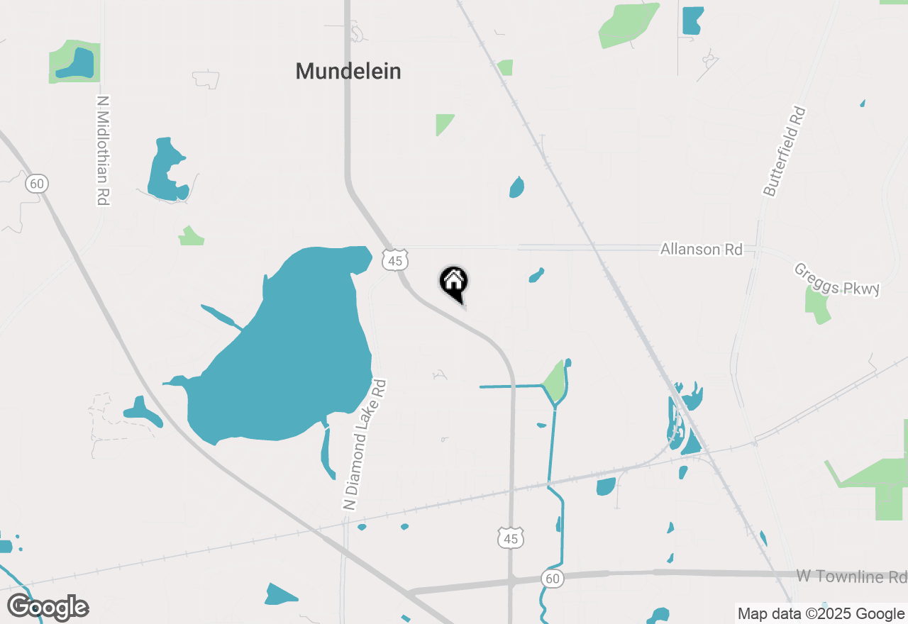 Map of 805 S Lake Street, Mundelein, IL 60060