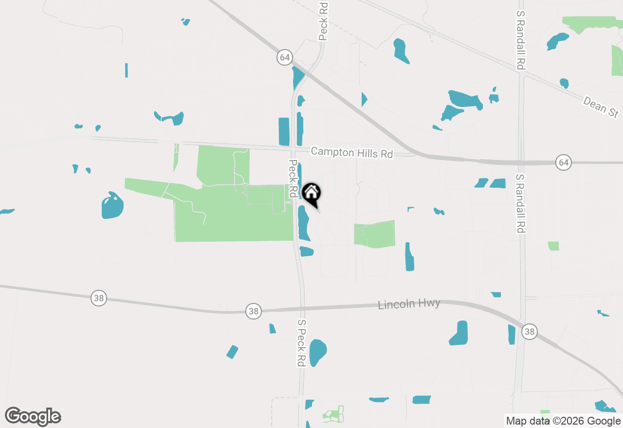 Map of 315 Red Sky Drive, St. Charles, IL 60175