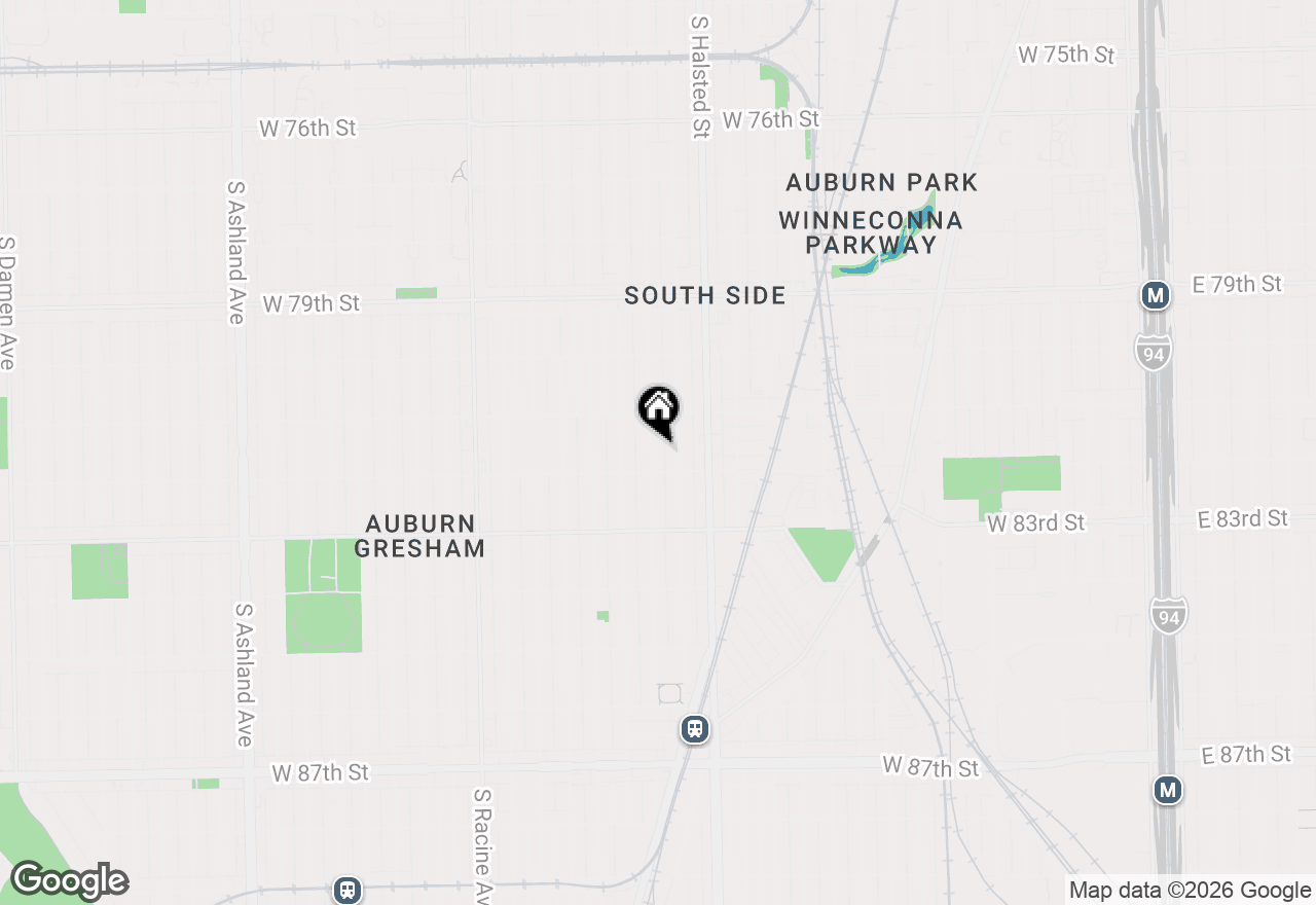 Map of 8139 S Peoria Street #2, Chicago, IL 60620