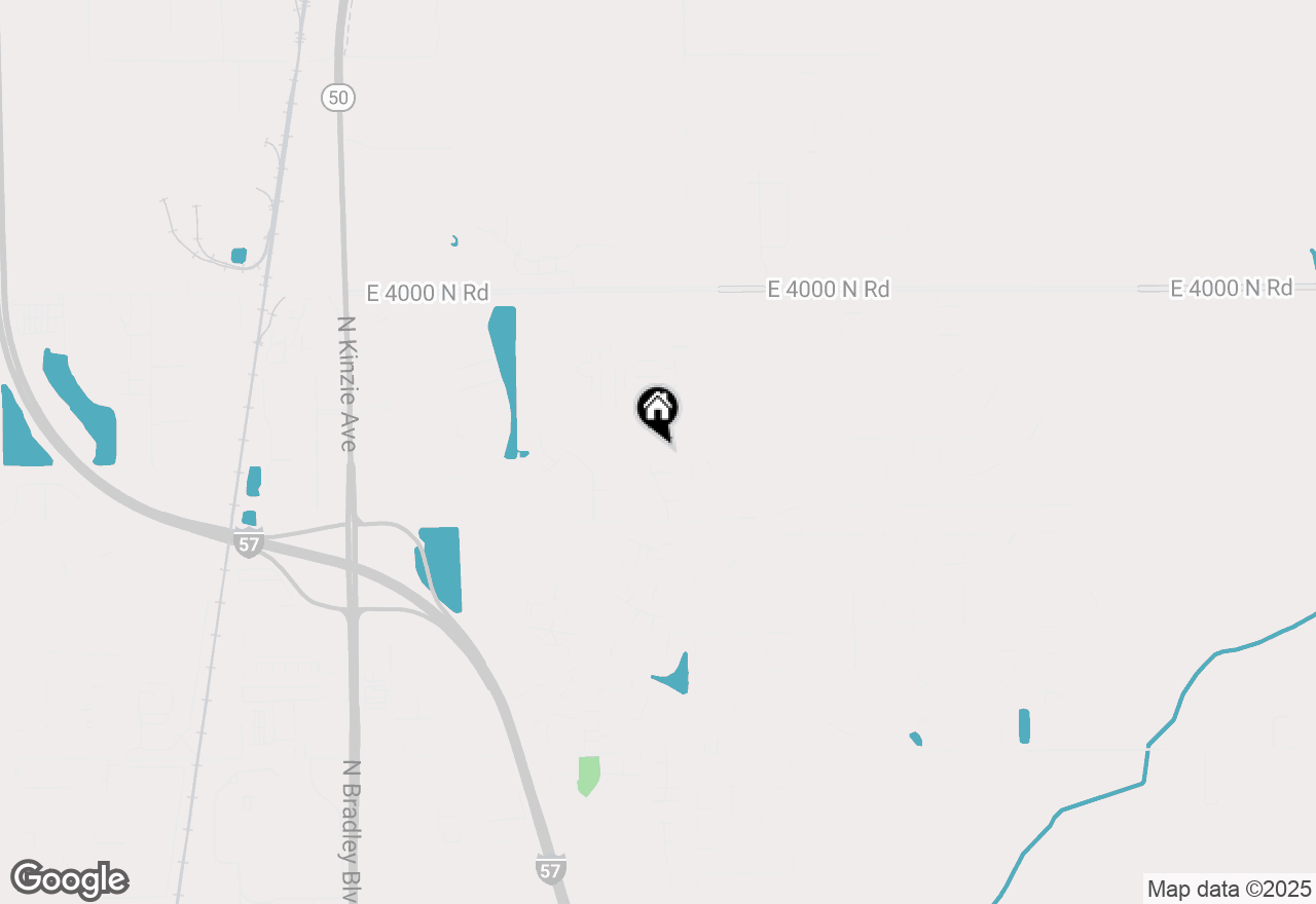 Map of 608 Huntington Court, Bourbonnais, IL 60914