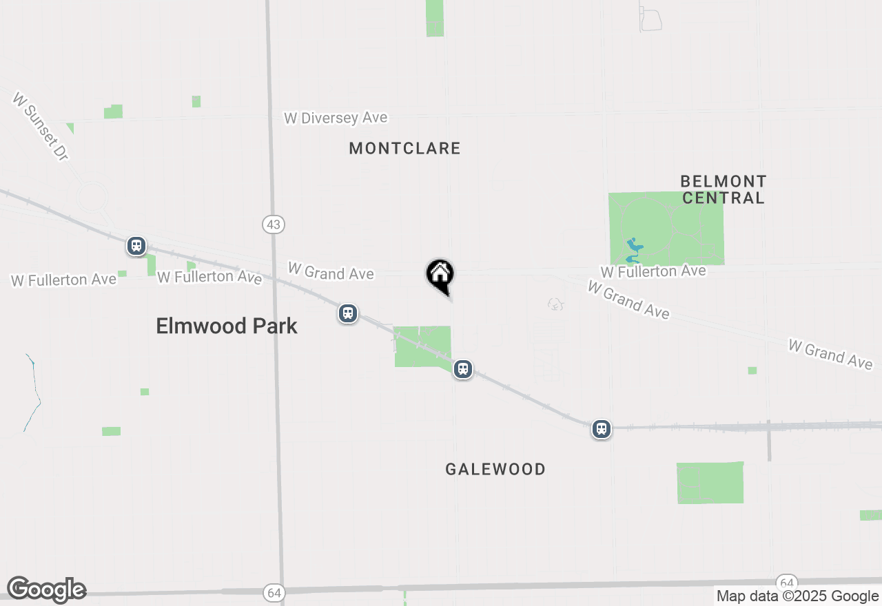 Map of 6817 W Medill Avenue, Chicago, IL 60707
