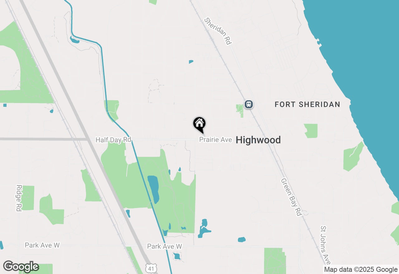 Map of 334 Prairie Avenue, Highwood, IL 60040