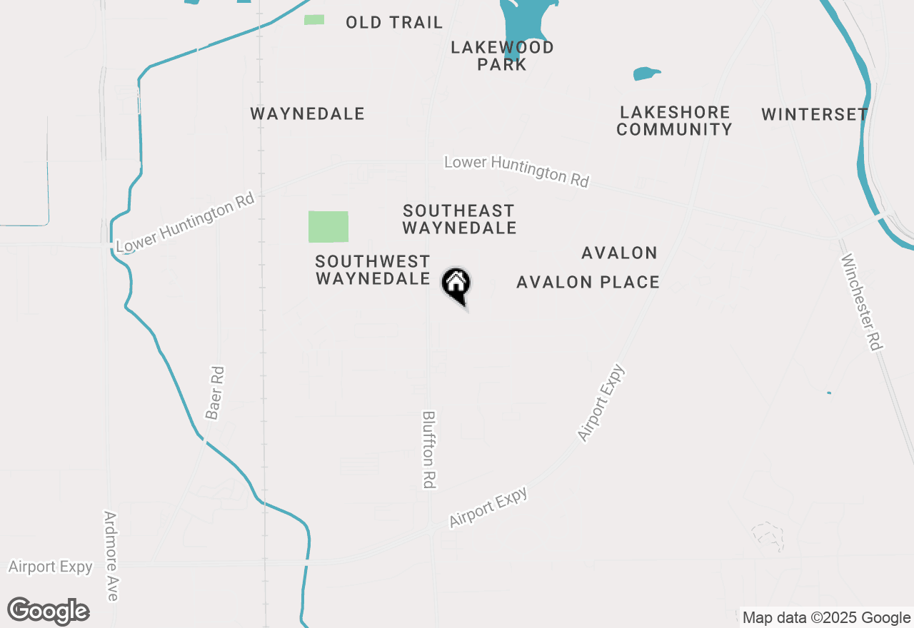 Map of 2314 Maplewood Road, Fort Wayne, IN 46819