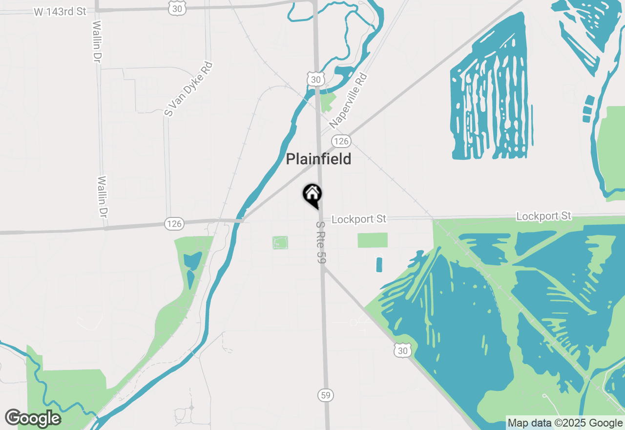 Map of 24018 W Lockport Street, Plainfield, IL 60544