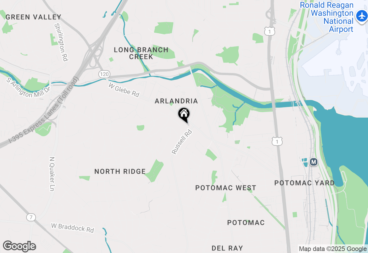 Map of 3607 Norris Place, Alexandria, VA 22305