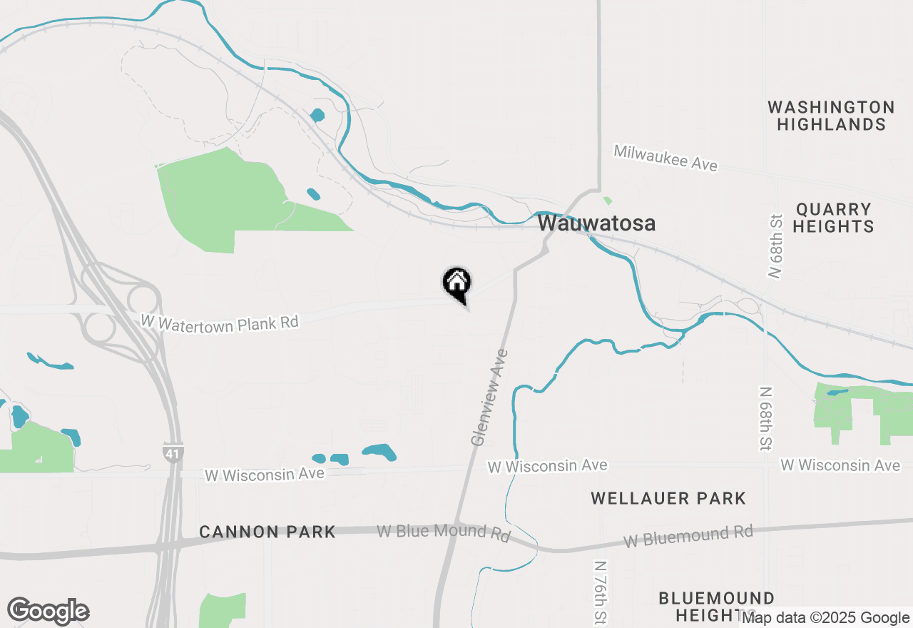 Map of 1167 Robertson St #1169, Wauwatosa, WI 53213