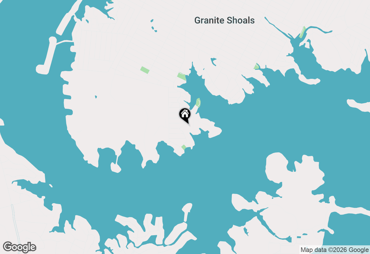 Map of 2505 Belaire West Ln, Granite Shoals, TX 78654