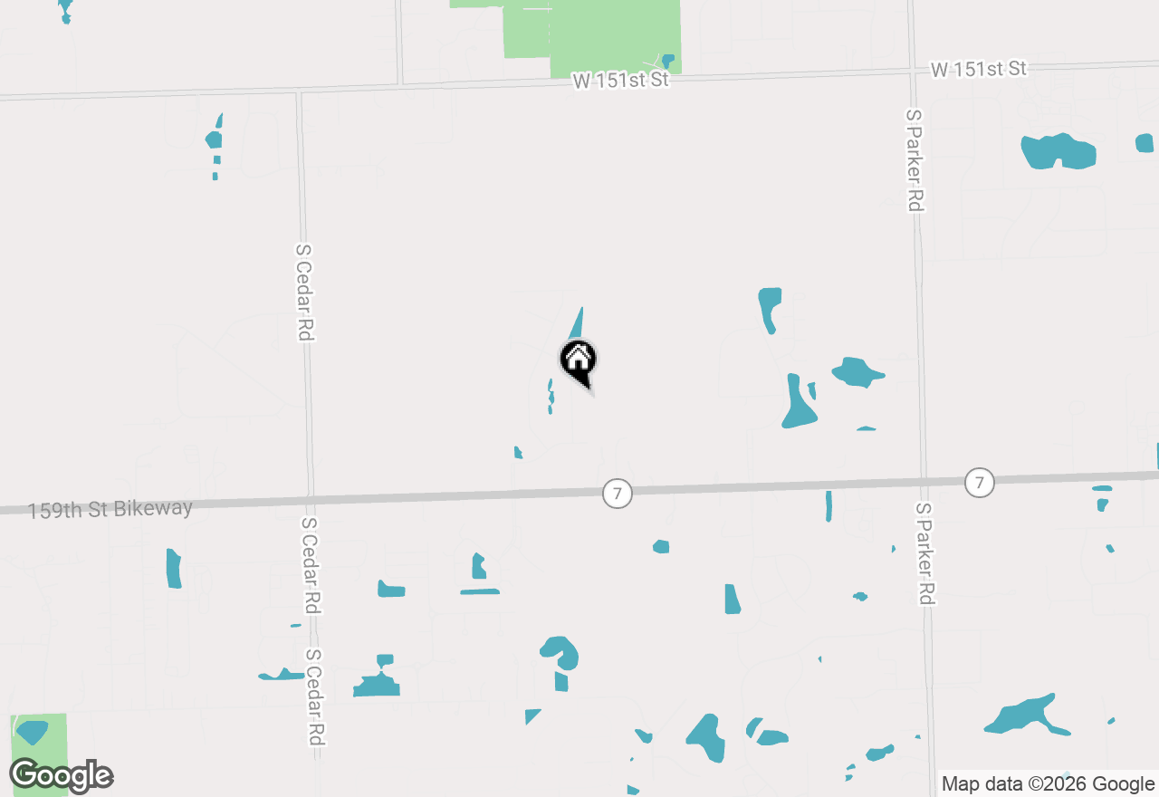 Map of 15635 James Lane, Homer Glen, IL 60491