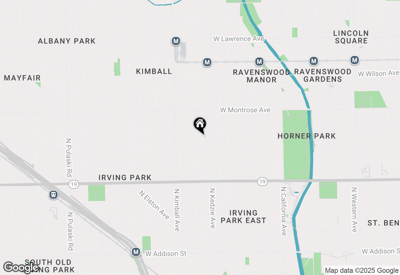 Map of 4226 N Sawyer Avenue #1, Chicago, IL 60618