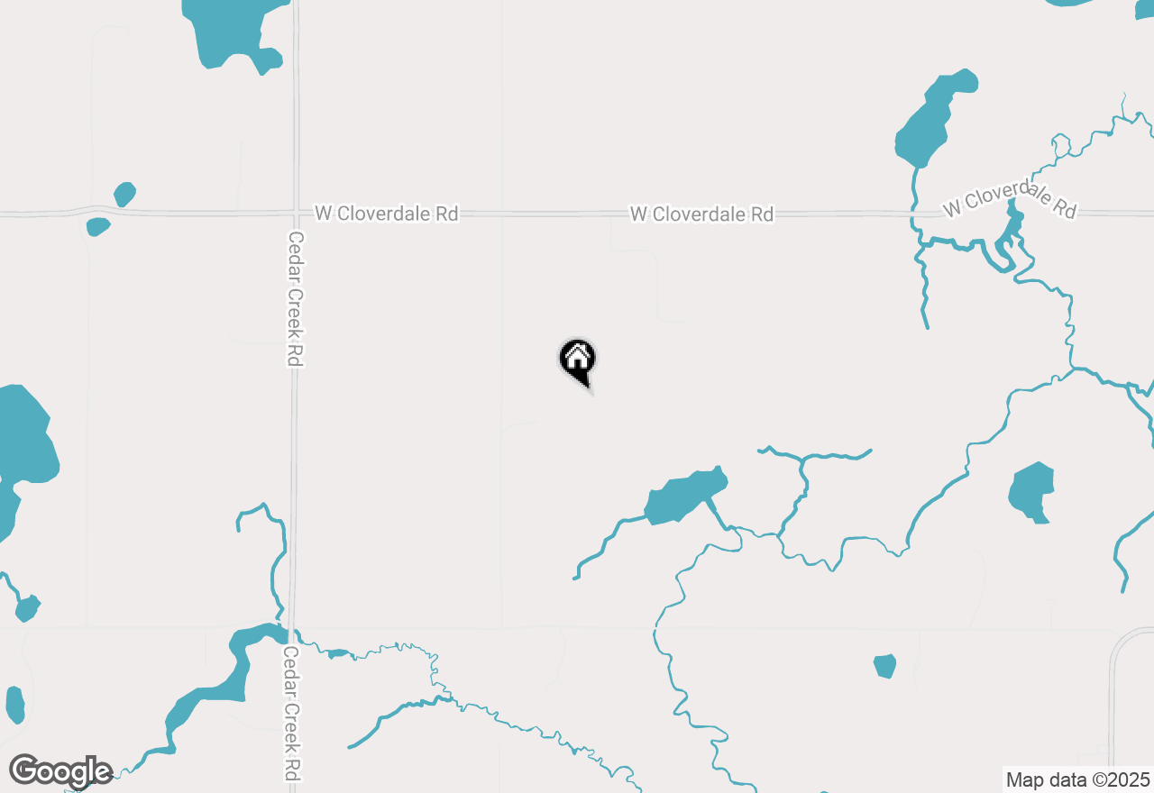 Map of 8475 Gurd Road, Dowling, MI 49050