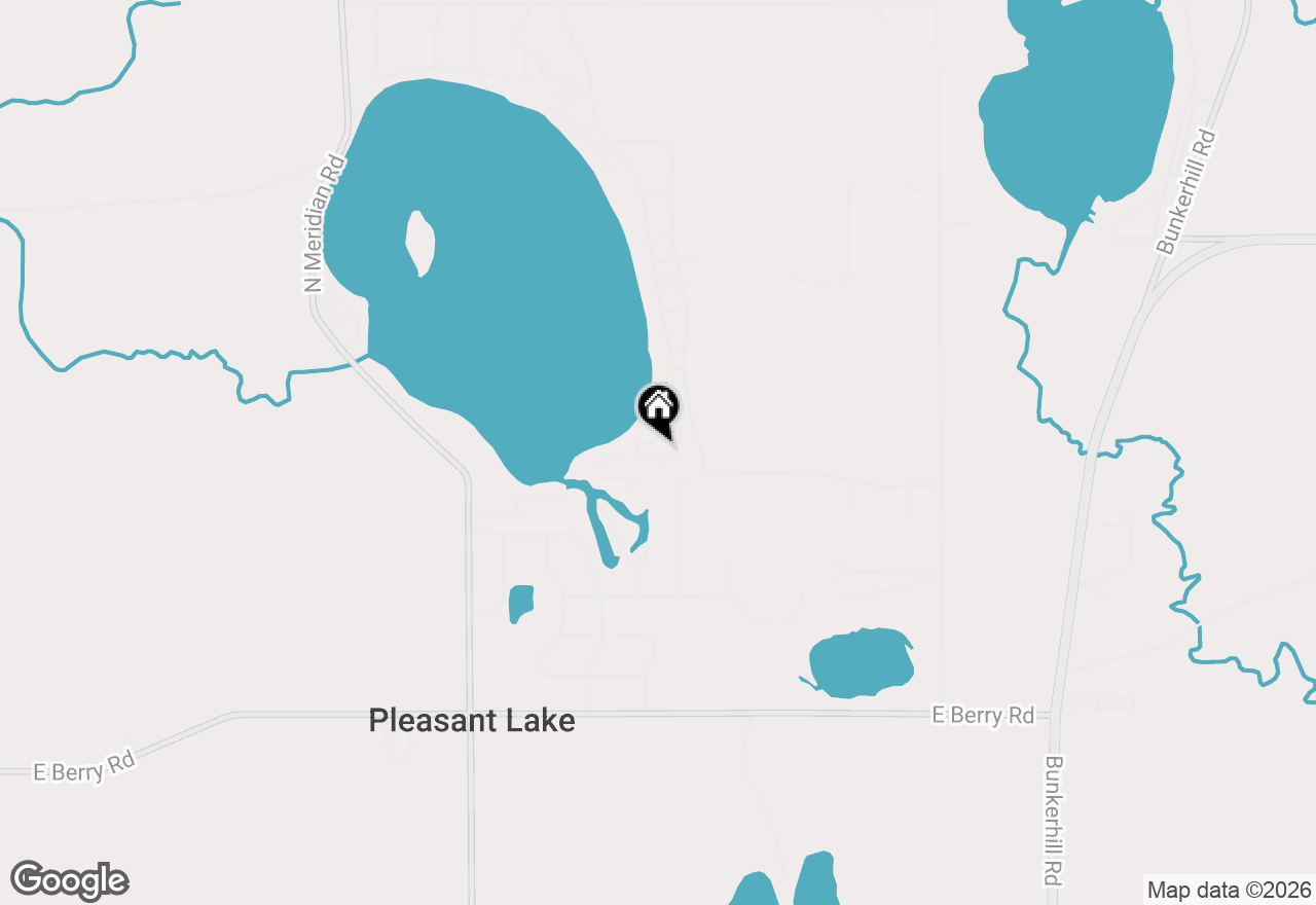 Map of 1747 Tennis Court, Pleasant Lake, MI 49272