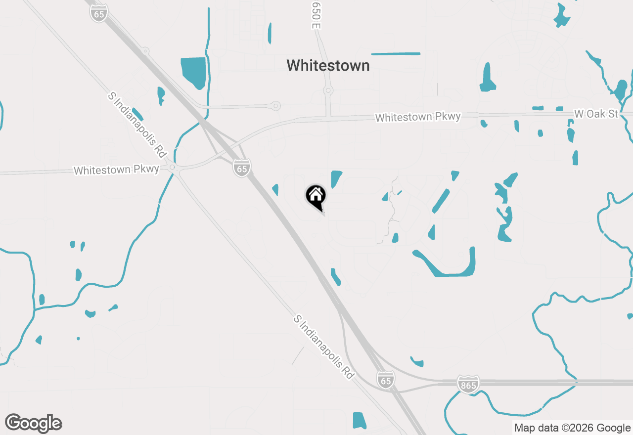 Map of 6683 Amherst Way, Zionsville, IN 46077