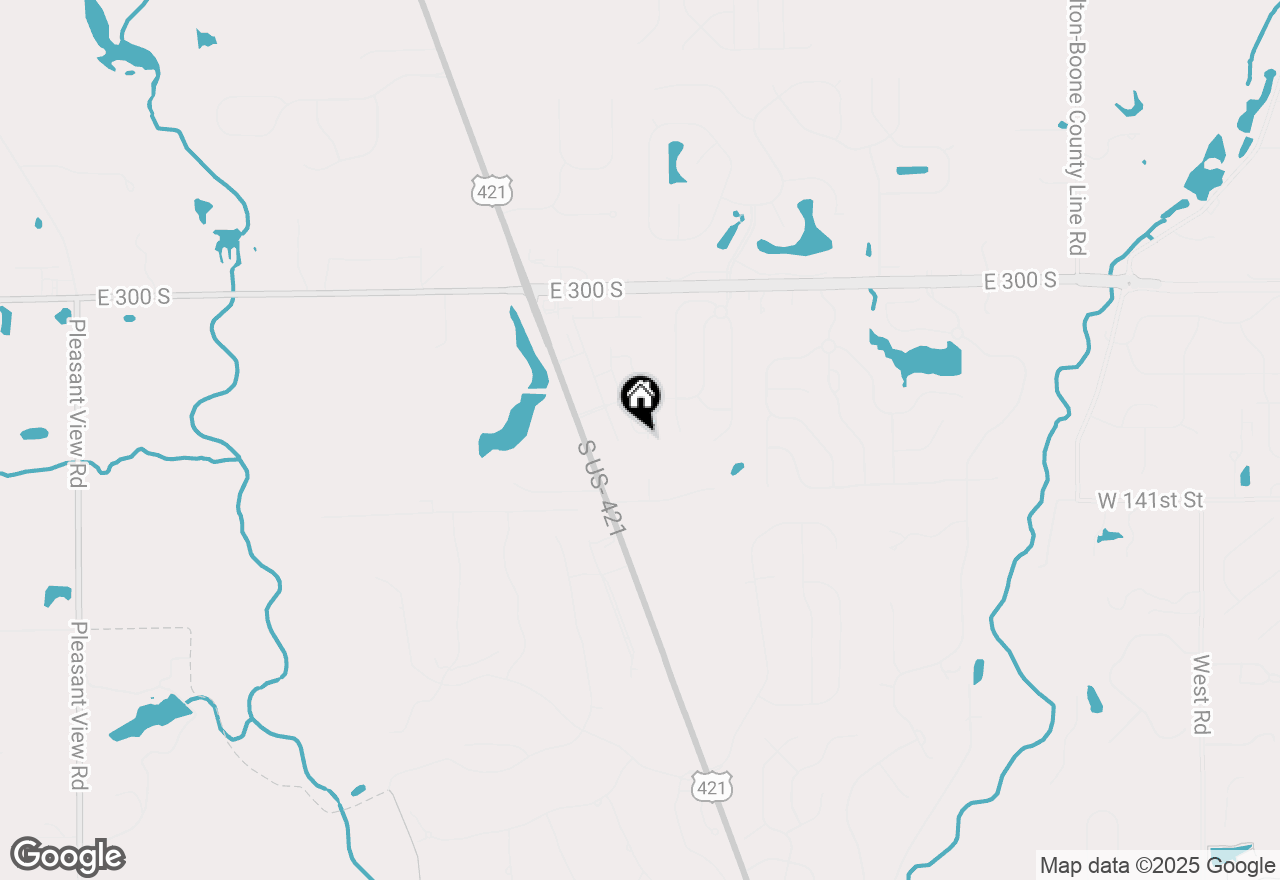 Map of 10965 Morab Drive, Zionsville, IN 46077