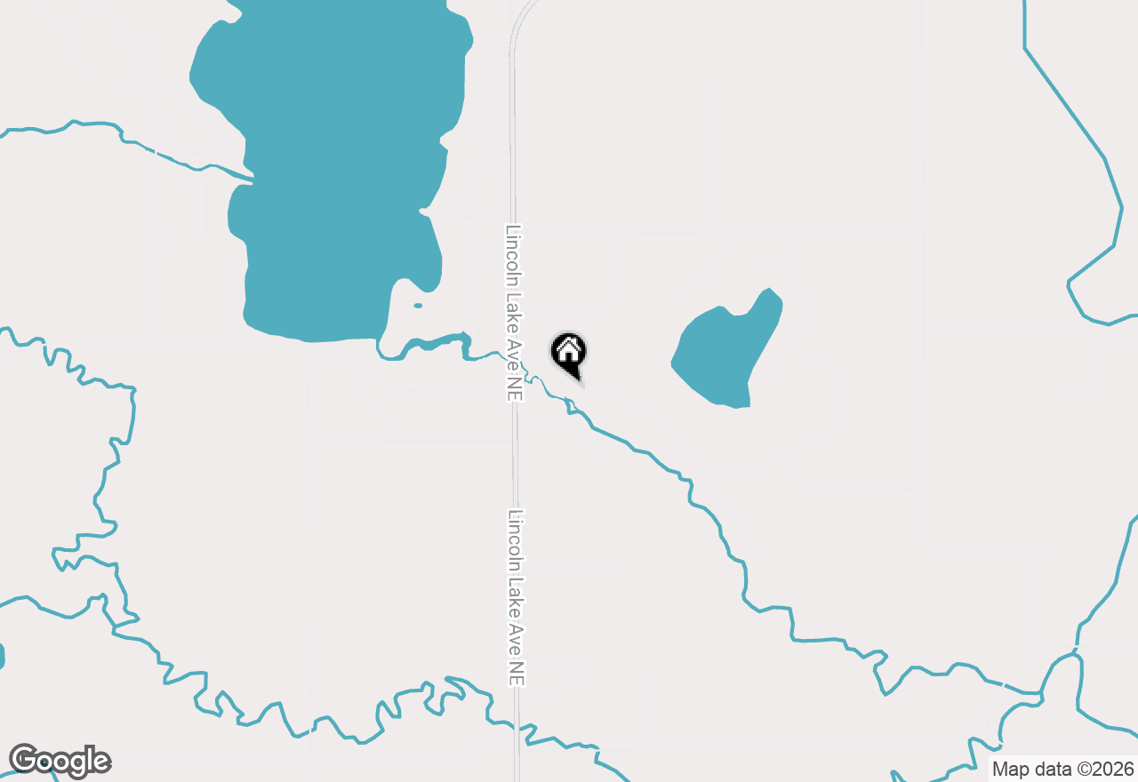 Map of 12808 Lincoln Lake Avenue Ne, Gowen, MI 49326