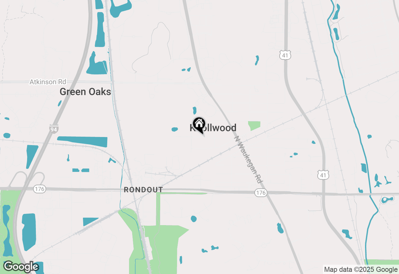 Map of 1119 Quassey Avenue, Lake Bluff, IL 60044