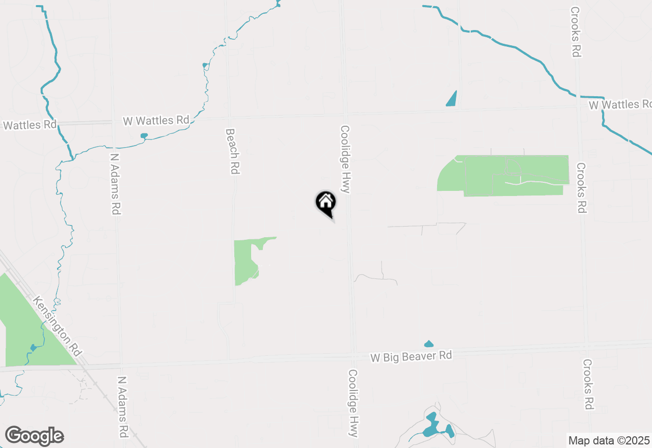 Map of 2084 Kristin Drive, Troy, MI 48084