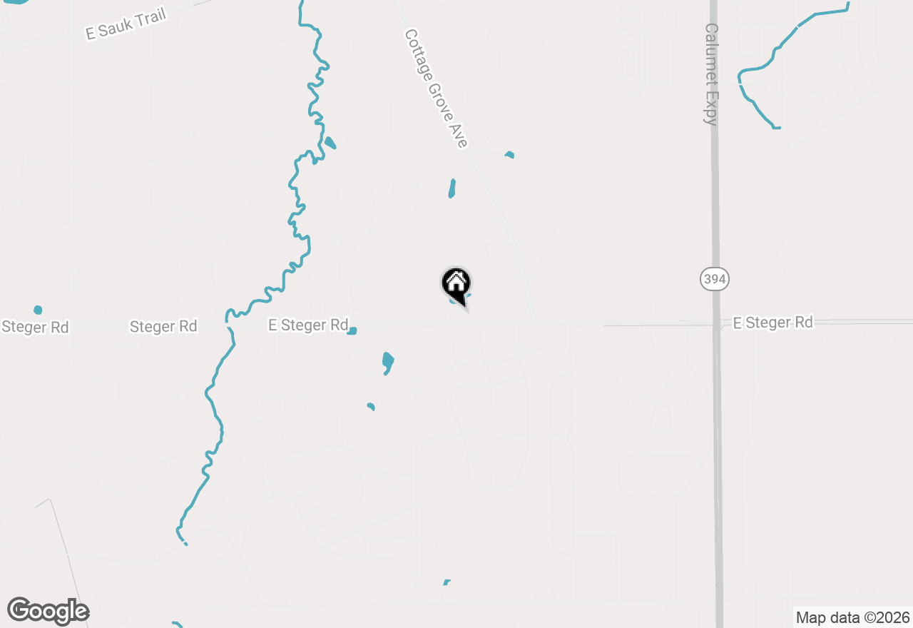 Map of 931 E Steger Road, Steger, IL 60475