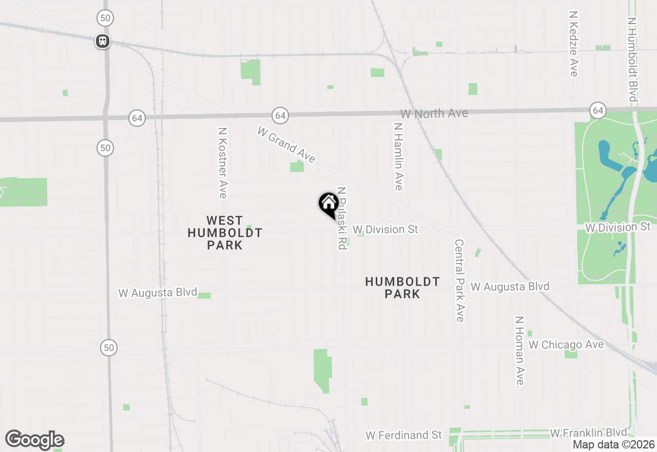 Map of 4024 W Division Street #202, Chicago, IL 60651