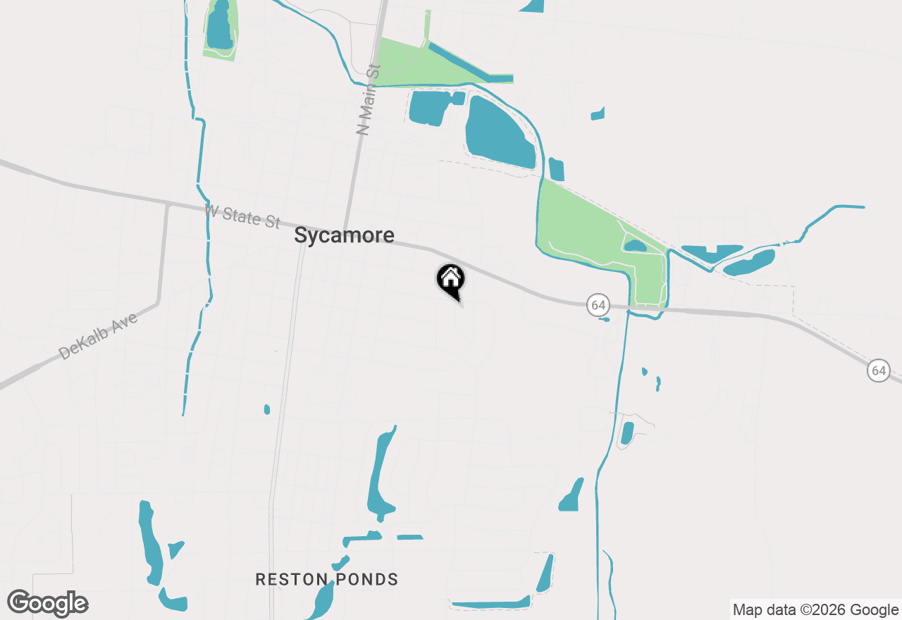 Map of 311 Crescent Drive, Sycamore, IL 60178