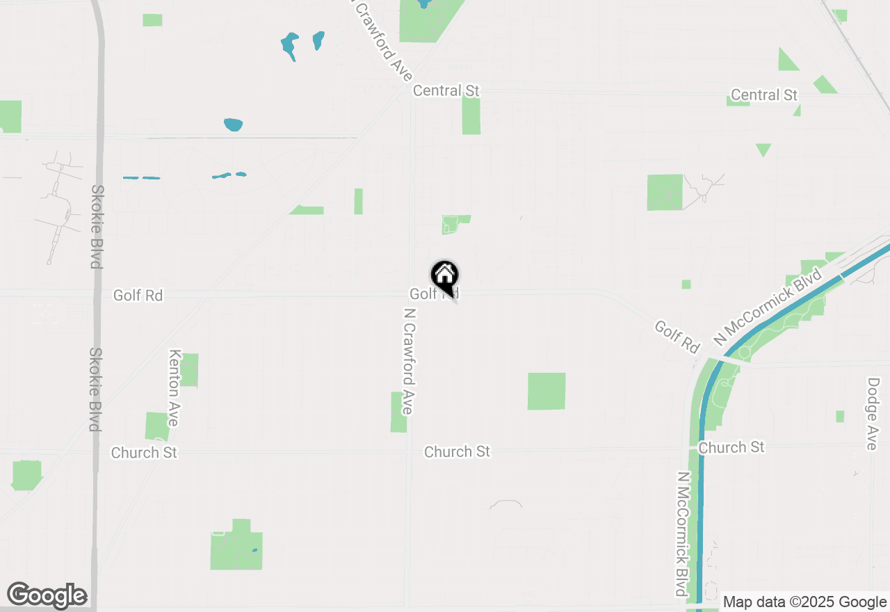 Map of 9546 Springfield Avenue, Evanston, IL 60203