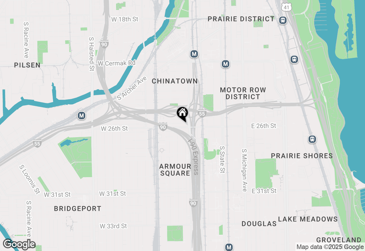 Map of 222 W 26th Street #202, Chicago, IL 60616