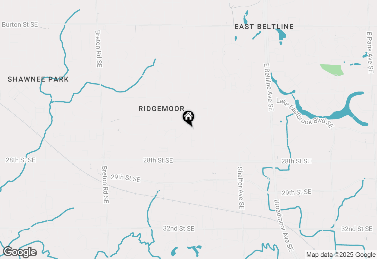 Map of 2615 Ridgecroft Drive Se #102, Kentwood, MI 49546