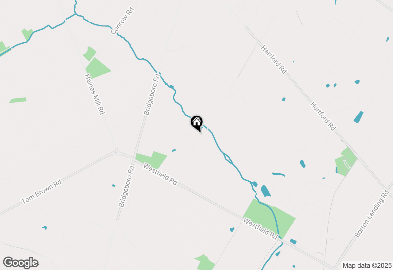 Map of 693 Garwood Road, Moorestown, NJ 08057