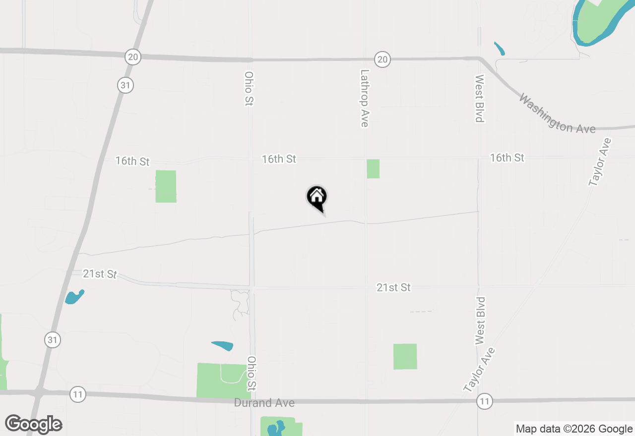 Map of 4212 Republic Ave, Racine, WI 53406