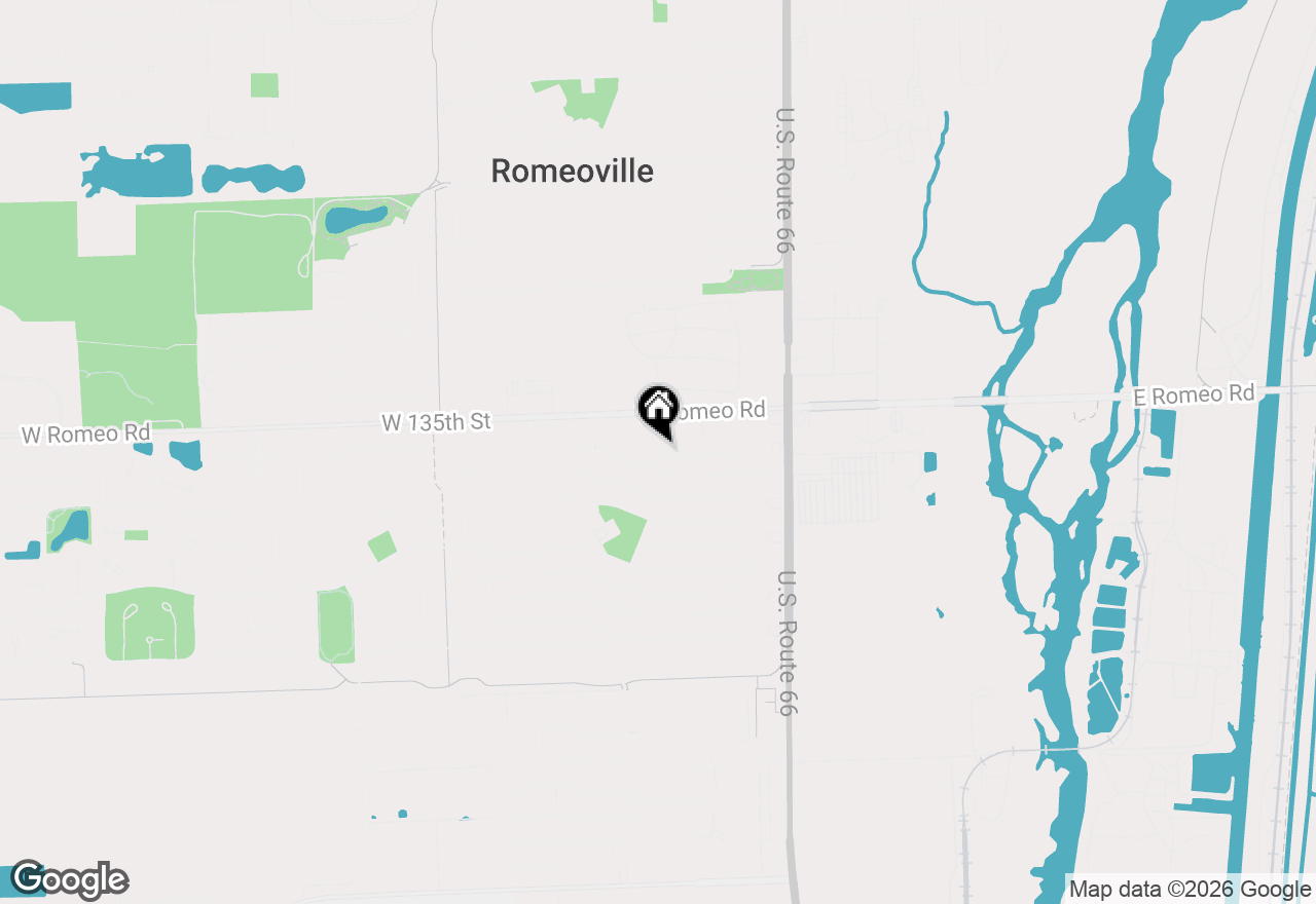 Map of 234 Gordon Avenue, Romeoville, IL 60446