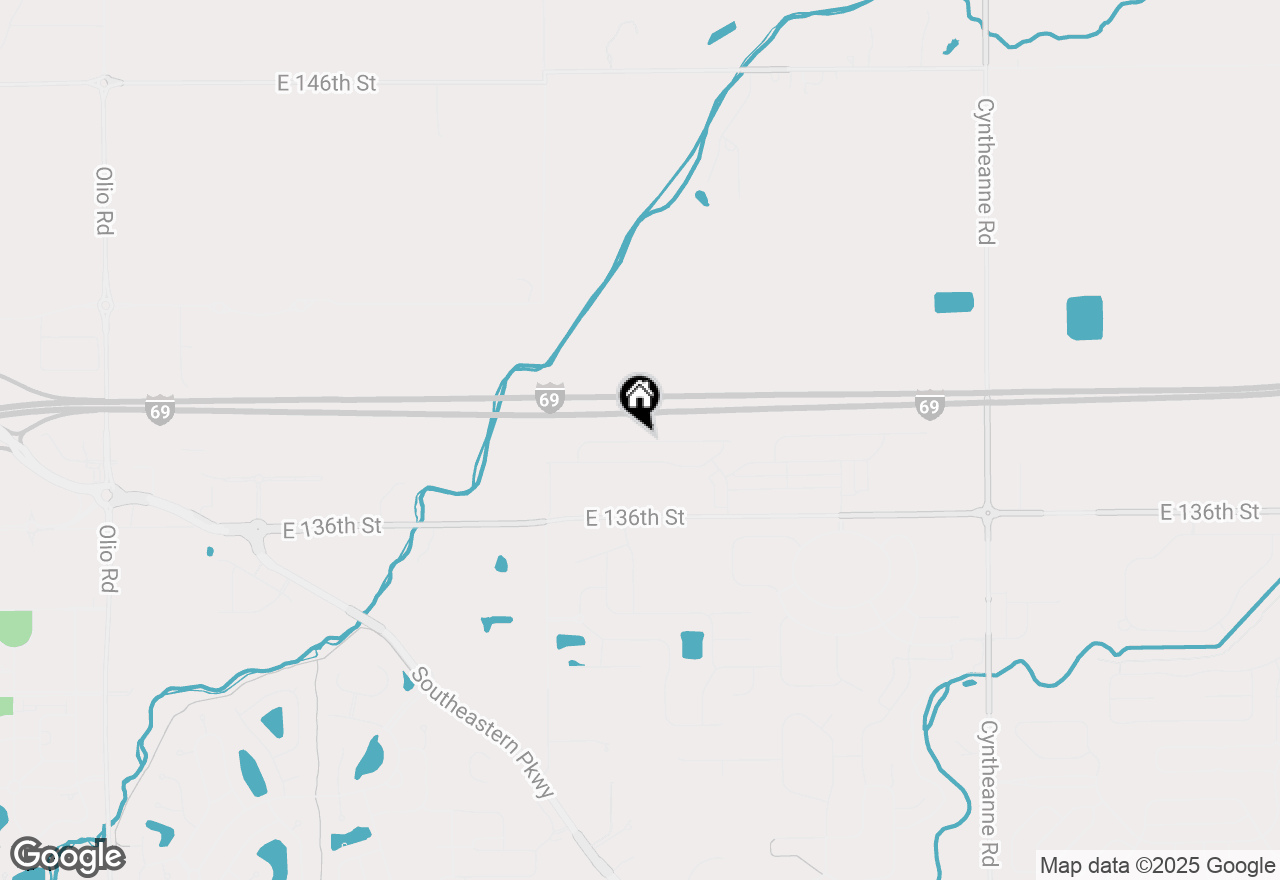 Map of 15275 Farrington Way, Fishers, IN 46037