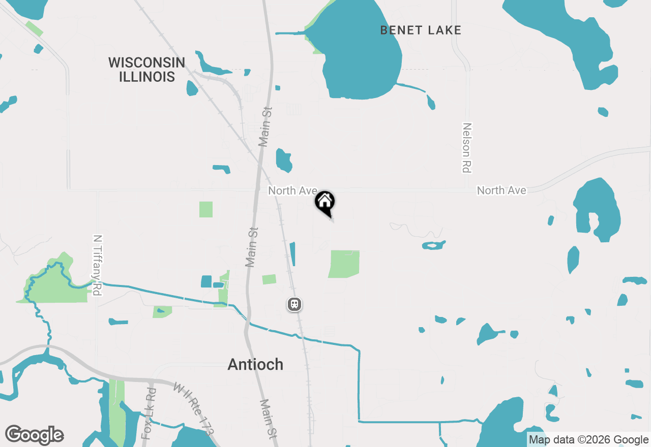 Map of 632 Anita Avenue, Antioch, IL 60002