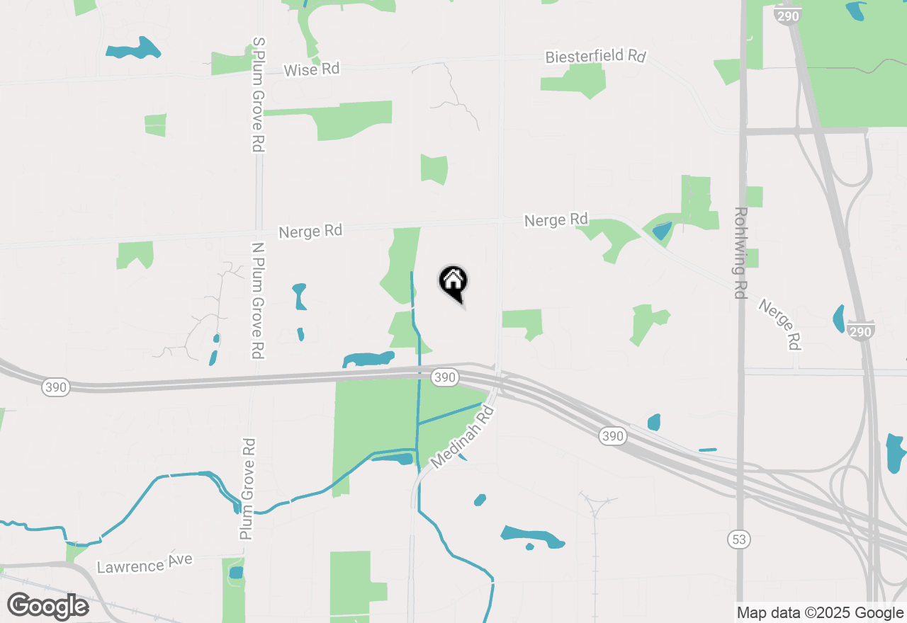 Map of 1021 Mobile Circle, Elk Grove Village, IL 60007