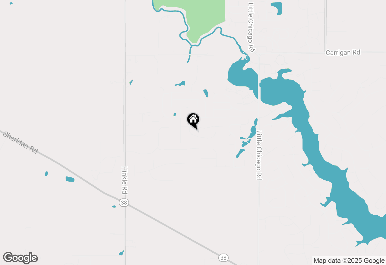 Map of 5294 Lndg Pl Lane, Noblesville, IN 46062