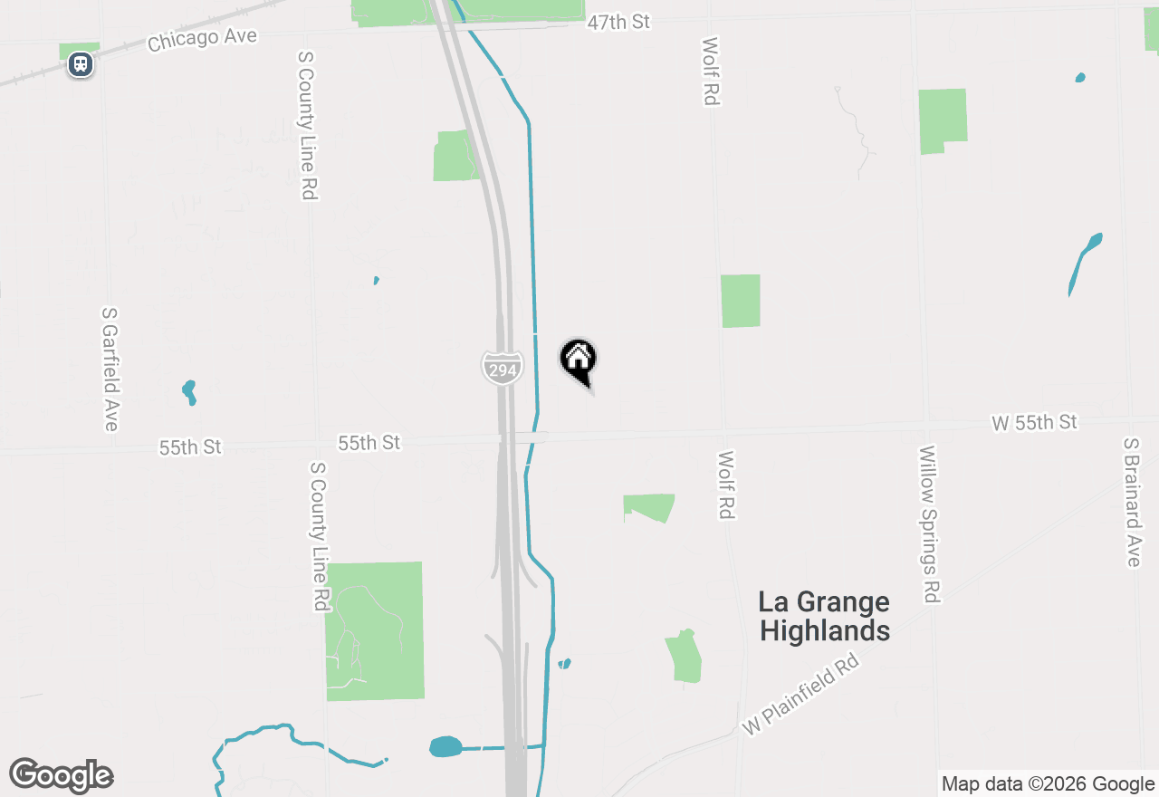 Map of 5408 Central Avenue, Western Springs, IL 60558