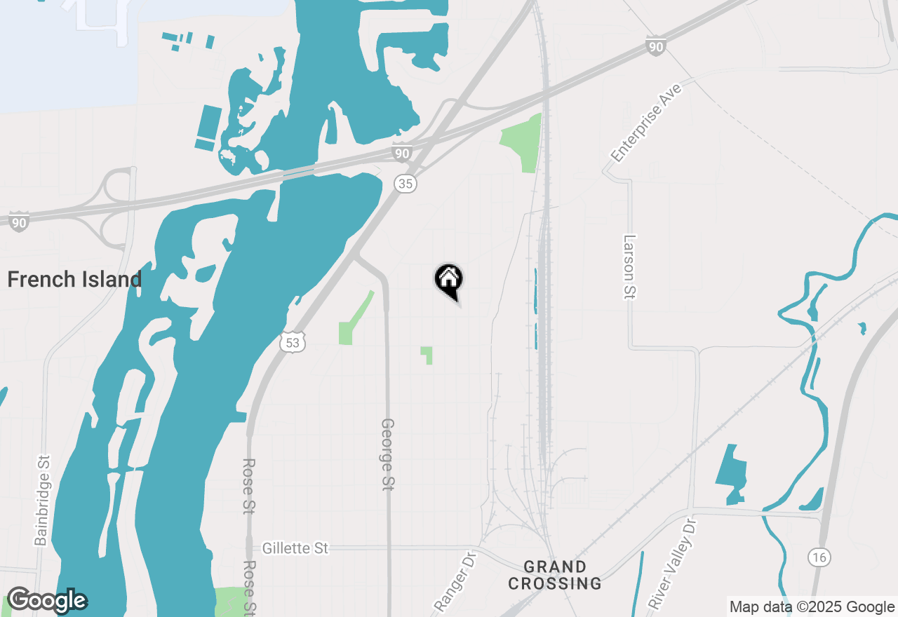 Map of 2409 Prospect St, La Crosse, WI 54603